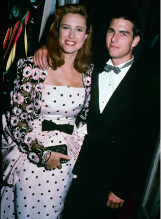 Том Круз и Мими Роджерс