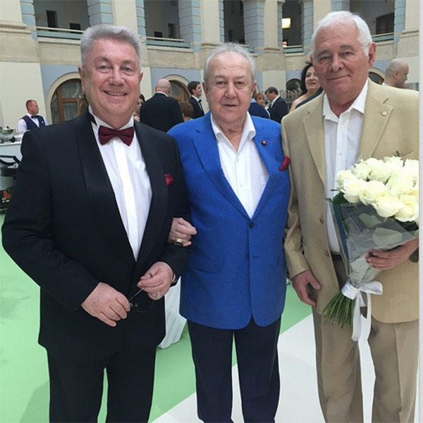 Владимир Винокур, Зураб Церетели и Леонид Рошаль