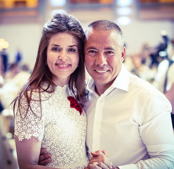 Аркадий Новиков с супругой Надеждой