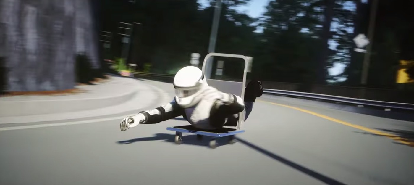 Гонки гораздо веселее, когда вместо Ferrari на трассе гонщик с тележкой