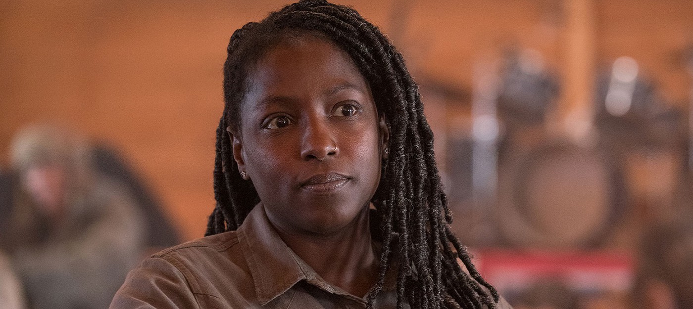 Жена Томми в исполнении Рутины Уэсли на фото из сериала The Last of Us