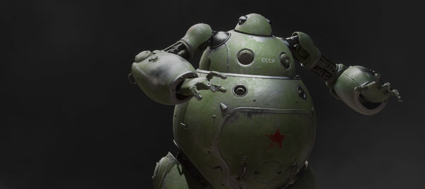 Разработчики Atomic Heart показали фембота Наташу