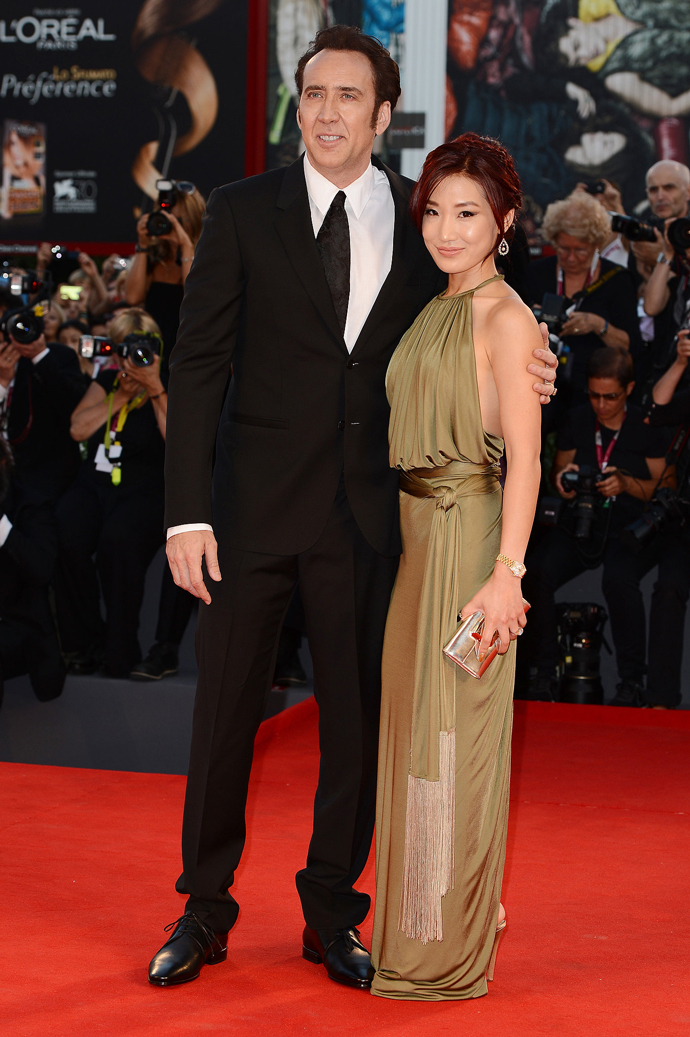 Николас Кейдж и Элис Ким