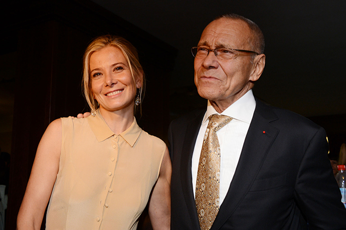 Юлия Высоцкая и Андрей Кончаловский