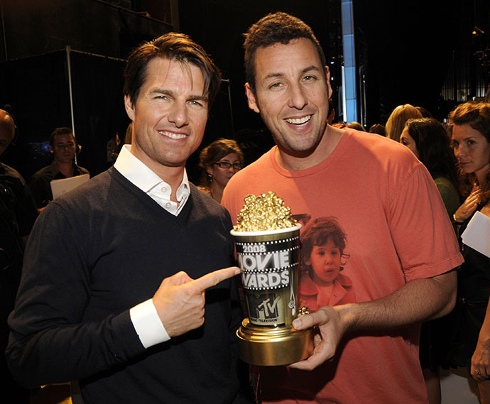 Том Круз и Адам Сэндлер