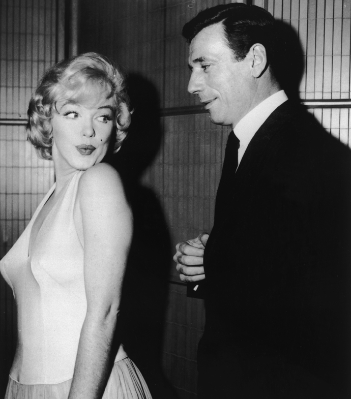 Мэрилин Монро и Ив Монтан