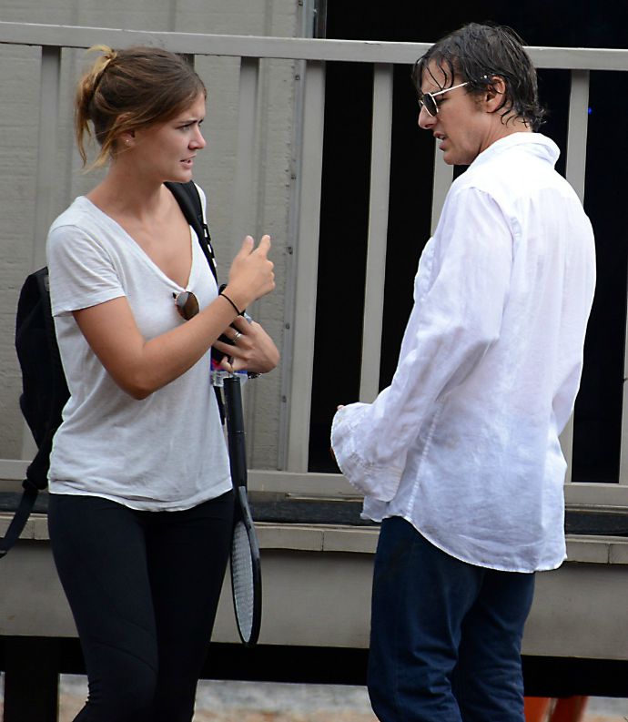 Том Круз и Эмили Томас