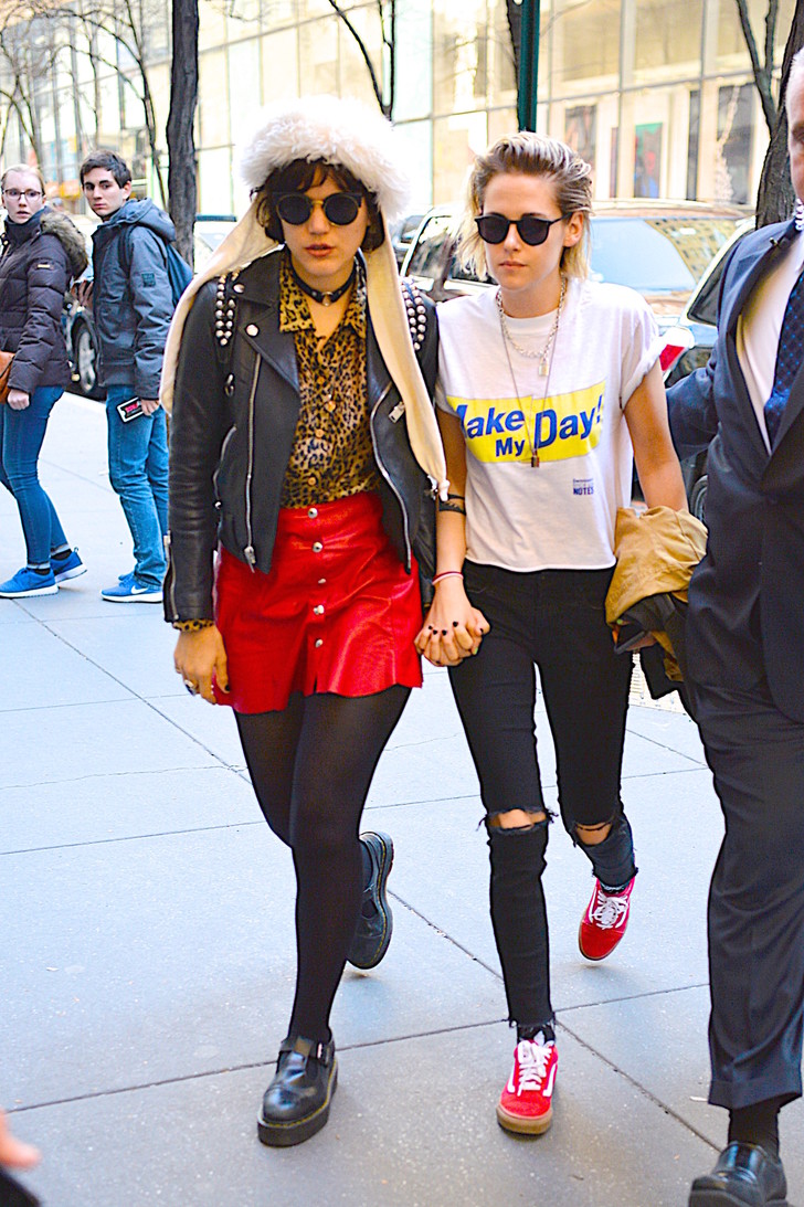 Кристен Стюарт и певица Соко