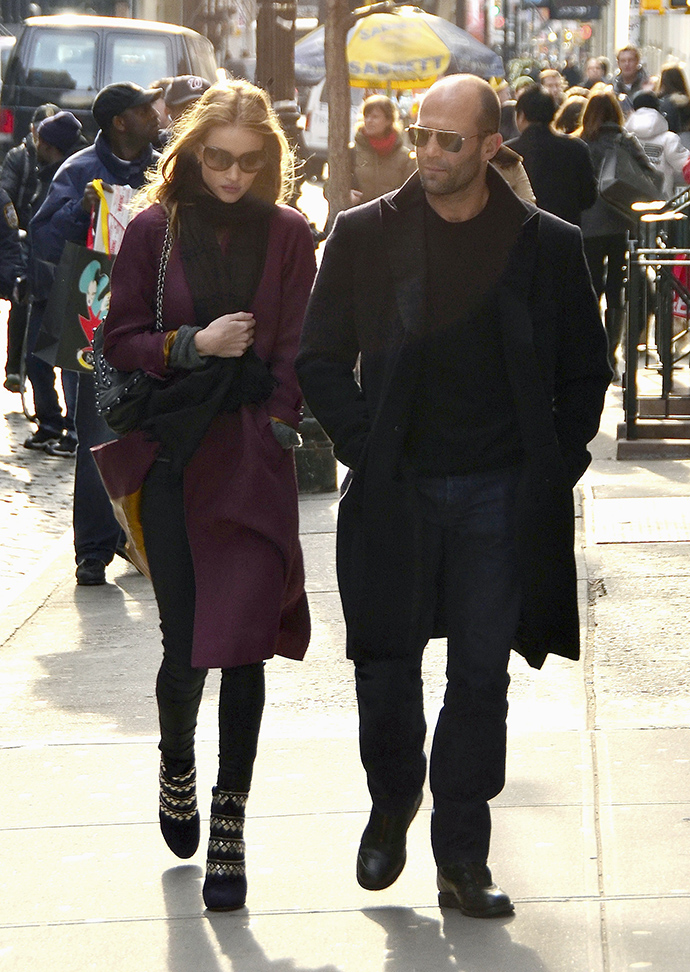 Рози Хантингтон-Уайтли и Джейсон Стэтхэм фото