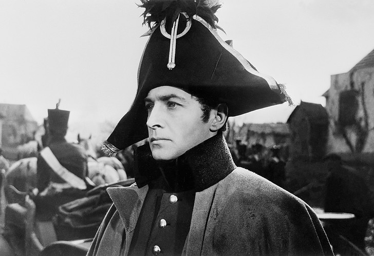 В к/ф "Война и мир"