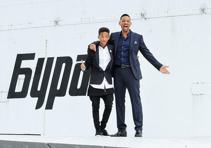 Уилл Смит с сыном Джейденом