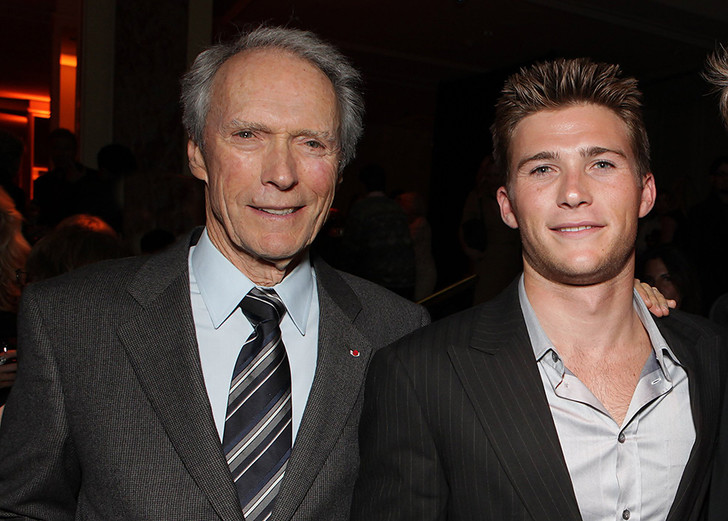 Клинт Иствуд с сыном Скоттом