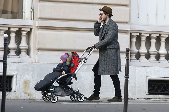 Том Старридж с дочерью