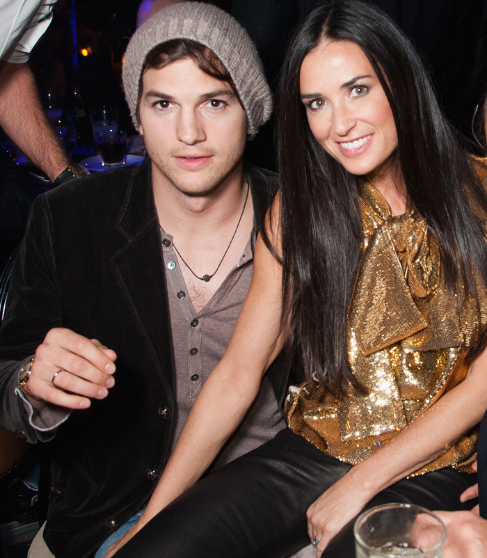 Эштон Катчер и Деми Мур