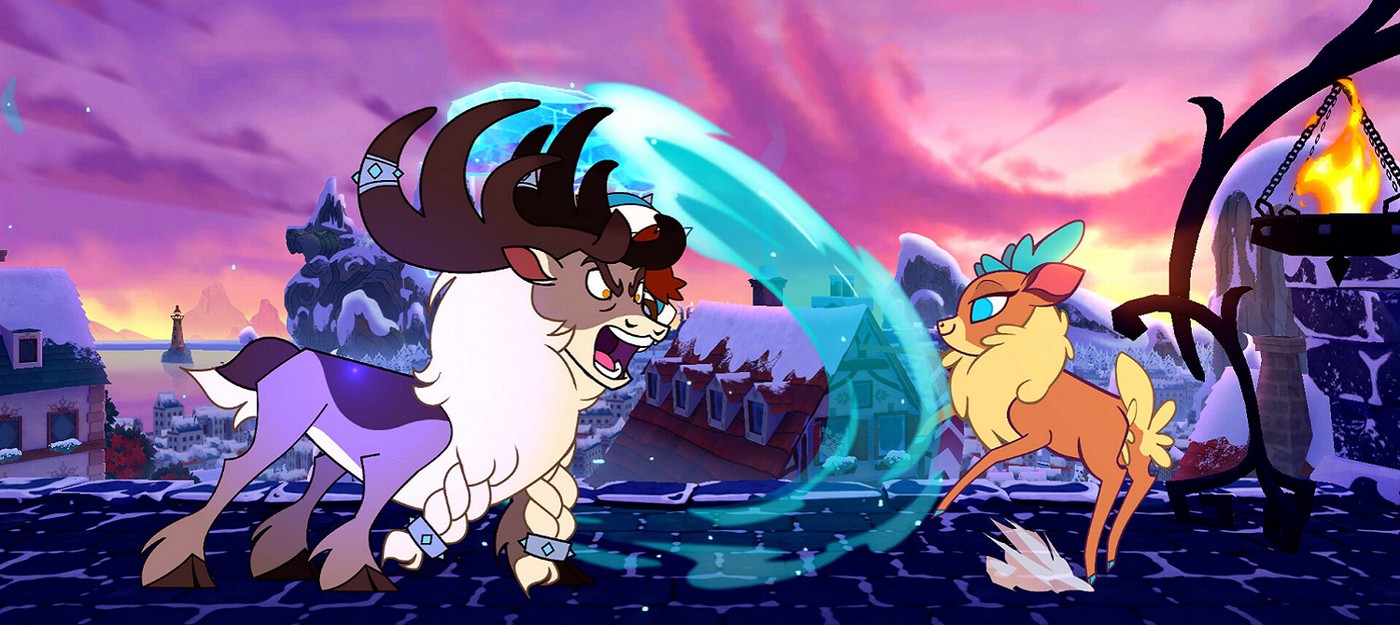 В зверофайтинг Them\'s Fightin\' Herds добавили боевого лося