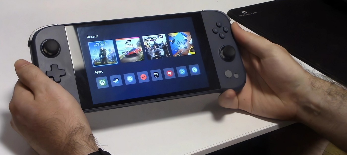 В сети появились изображения портативного игрового режима Windows для устройств на манер Steam Deck