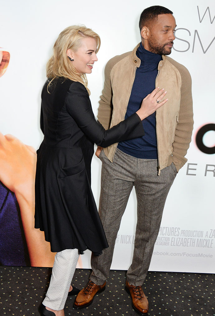 Марго Робби и Уилл Смит