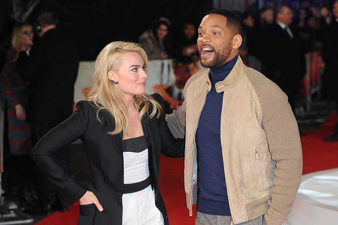 Марго Робби и Уилл Смит