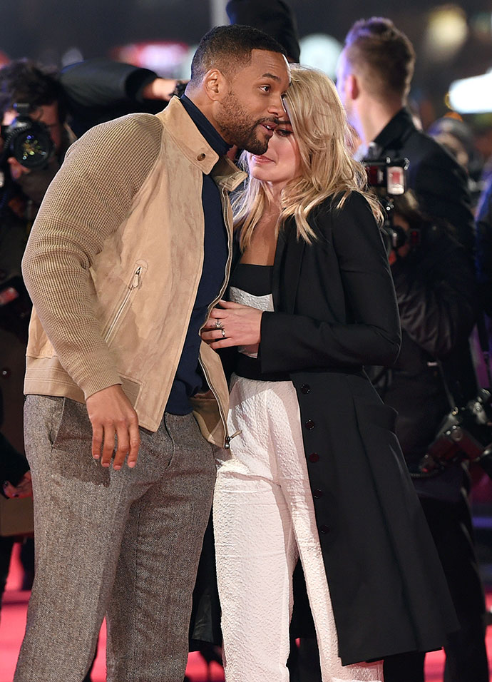 Марго Робби и Уилл Смит