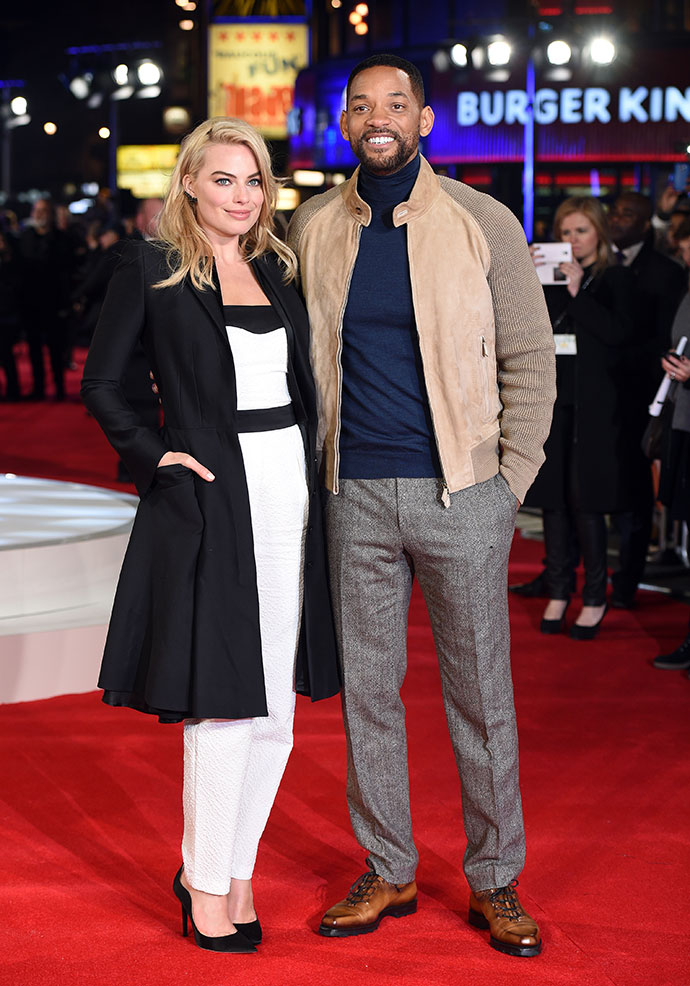 Марго Робби и Уилл Смит