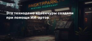 AI
Это технодемо адвенчуры создали при помощи ИИ-артов