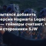 Hogwarts Legacy
Кто-то пытался добавить Steam-версии Hogwarts Legacy тег “NSFW” —  геймеры считают, что это были сторонники SJW