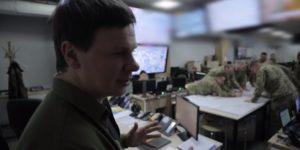 Комаров показал Центр боевого управления