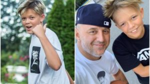 «Ого! Как быстро папку догнал»: Потап впечатлил редким фото со взрослым сыном Андреем – мальчик рано возмужал