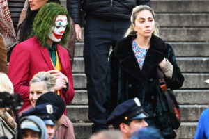 Появились первые кадры Леди Гаги в образе Гарли Квинн