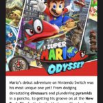 Super Mario Odyssey
Фанаты Nintendo считают, что компания тизерит сиквел Super Mario Odyssey в свежей почтовой рассылке