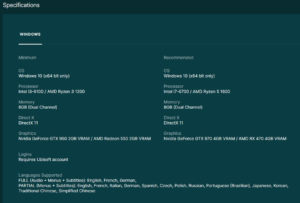 The Settlers
8 ГБ ОЗУ и GTX 950 — системные требования The Settlers: New Allies