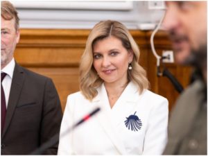 Затмила даже принцессу: Елена Зеленская произвела фурор на встрече с королевой Дании Маргрете II (фото)