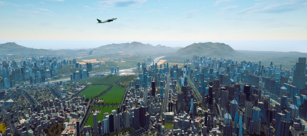 Первое дополнение для градостроительного симулятора Highrise City добавило метро и самолеты