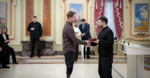 Терен получил орден “За заслуги” от президента