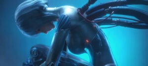 Фигуристая аниме-девушка сражается с врагами в топдаун-экшене ReBlade: The Death Spiral