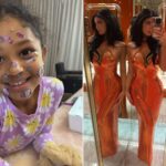 Кайли Дженнер поделилась итогами 2025 года, включая фотографию 7-летней дочери Сторми, сладко покрытую наклейками