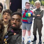 «Конец и конец»: 30 закулисных фотографий, которыми поделились актеры «Очень странных дел», которые доказывают, что клуб «Адский огонь» навсегда