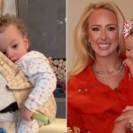 Бриттани Махоумс поделилась важным моментом с мамой, когда у годовалого малыша Голдена «прорезываются зубы»: «Требует прижиматься к себе и сельдерея»