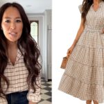 Джоанна Гейнс, 47 лет, рано начала весну в платье макси, которое скоро будут носить все — приобретите образ от 23 долларов