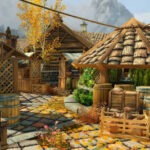 Мод в стиле студии Гибли для Skyrim получил четыре новых дополнения с переработкой Рифтена, Виндхельма и Маркарта